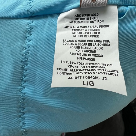 New BECCA Women’s Joshua Tree One Piece Swimsuit Plunge Neck Corset Size Large - Picture 8 of 9